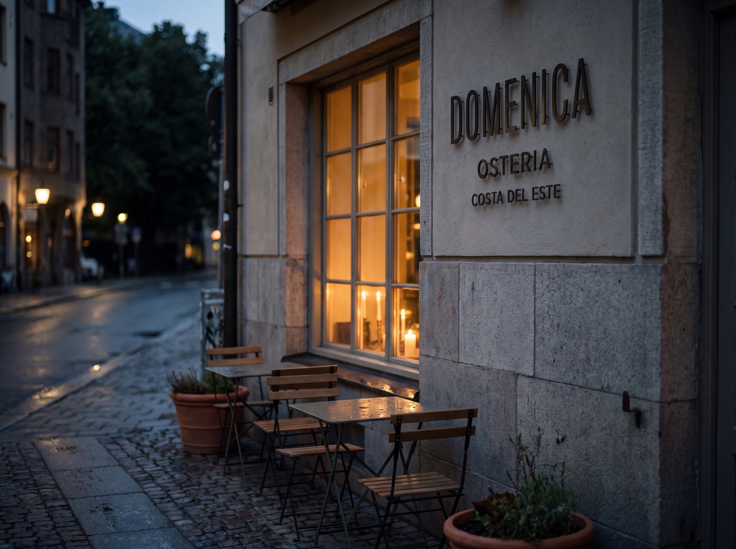 DOMENICA — <span data-es>Osteria italiana</span><span data-en>Italian osteria</span>